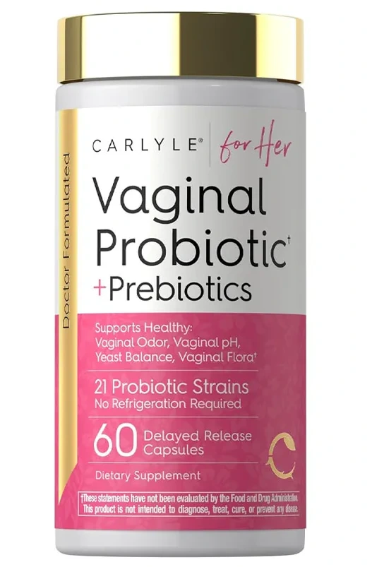 Carlyle Women's Vaginal Probiotics with Prebiotics For Feminine Health and PH Balance.. Carlyle Women's Vaginal Probiotics with Prebiotics For Feminine Health and PH Balance...